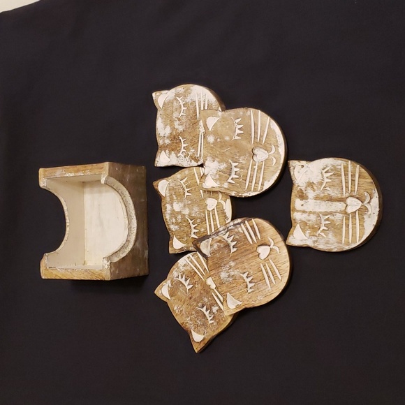 Cat coasters - Picture 1 of 4